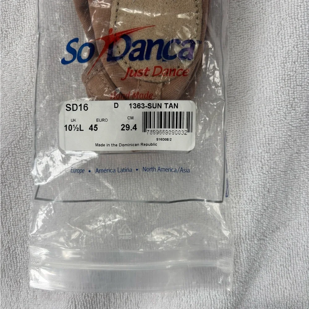 So Danca Split Sole Stretch Canvas Ballet Shoes - Picture 4 of 5